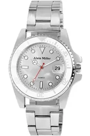 Alain Miller Quarzuhr 2800108 Herrenuhr mit Edelstahlarmband verschiedene