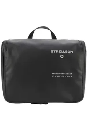 Strellson Kosmetiktasche Stockwell 2.0 Benny Washbag Lhz Herren Waschtasche (ein Stück, 1-tlg), Querformat schwarz