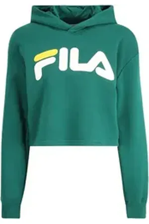 Fila Kapuzenpullover Lafia Cropped Logo Hoody grün L