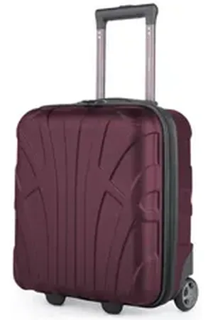 SUITLINE Handgepäckkoffer S1, 2 Rollen, EasyJet Trolley 45x36x20 cm Underseat kleiner Koffer Flugzeug 30 L
