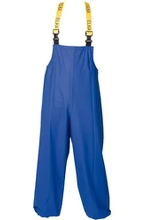 Elka Regenhose Pro PU-Latzhose Cleaning blau XL