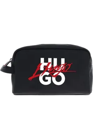 HUGO BOSS Kulturbeutel Washbag schwarz
