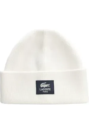 Lacoste Strickmütze Accessoires - Mütze (flour) weiß
