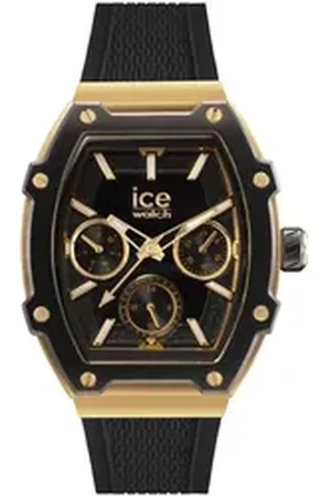 Ice-Watch Multifunktionsuhr ICE boliday - Alu - Small - MT 022865, Quarzuhr, Armbanduhr, Damenuhr, analog, Datum, 12/24-Stunden-Anzeige schwarz
