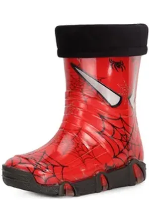 Ladeheid Kinder Regenstiefel Gefüttert Swk2020 Gummistiefel bunt|rot 27/28