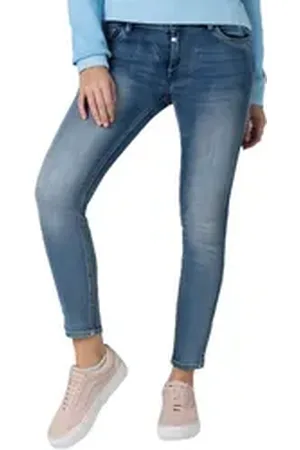 Timezone Skinny-fit-Jeans Tight AleenaTZ 7/8 Jeanshose mit Stretch blau W 25