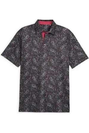 PUMA Poloshirt Cloudspun Paisley Polo XS