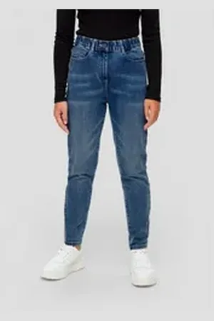 QS by s.Oliver Ankle-Jeans Mom Fit (1-tlg) 5-Pocket, Ankle Mom Fit 176 SLIM