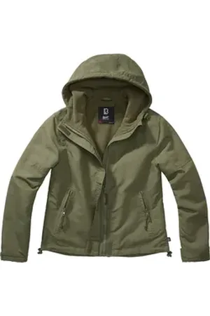 Brandit Brandit Kurzjacke Women Frontzip Windbreaker grün 4XL
