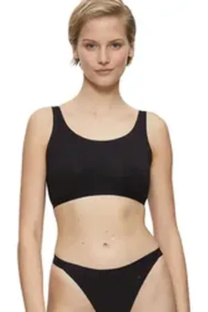 Triumph Bustier Smart Natural Bralette modern und minimalistisch schwarz 1