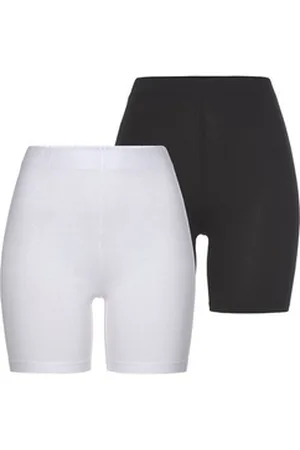 Tamaris Radlerhose (2er-Pack) zum Unterziehen unter Kleidern und Röcken schwarz 34
