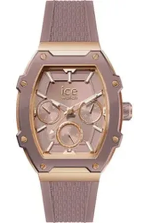 Ice-Watch Multifunktionsuhr ICE boliday - Alu - Small - MT 023804, Quarzuhr, Armbanduhr, Damenuhr, analog, Datum, 12/24-Stunden-Anzeige rosa