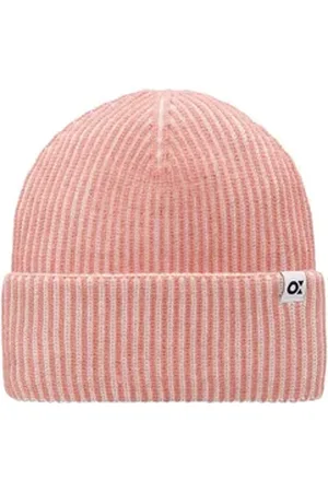 Opus Strickmütze Weiche Strickmütze ANARI MIX in Two-Tone-Optik rosa