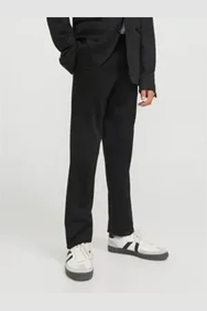 JACK & JONES Anzughose JJEJAXON JERSEY TROUSER NOOS JNR schwarz 164