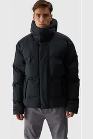 4F Steppjacke schwarz XL