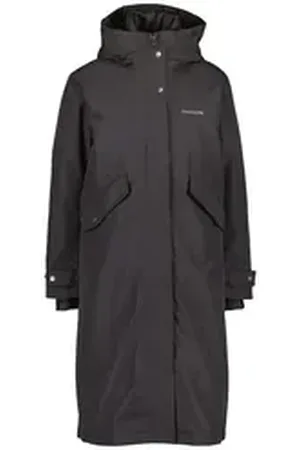 Didriksons Funktionsmantel Damen Parka Mia Long schwarz 40