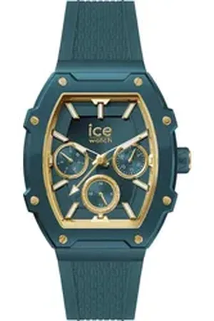 Ice-Watch Multifunktionsuhr ICE boliday - Alu - Small - MT 023805, Quarzuhr, Armbanduhr, Damenuhr, analog, Datum, 12/24-Stunden-Anzeige grün