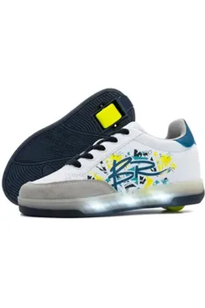 Breezy Rollers Schuhe mit Rollen Rollschuhe Sneaker Heelys 2-in-1 Kinderschuhe Rollschuhe 36