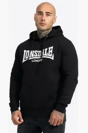 Lonsdale London Kapuzensweatshirt WOLTERTON schwarz XXXL