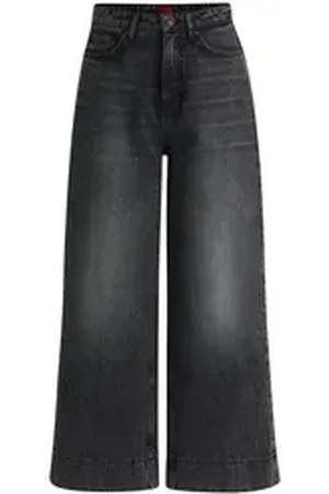 HUGO BOSS Skinny-fit-Jeans Jeans Gevane - Wide Leg schwarz 2932