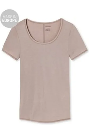 Schiesser Tanktop diverse Damen Shirts (1-tlg) braun M