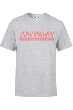 Nintendo Print-Shirt SUPER T-SHIRT grey Gr.L XXL L