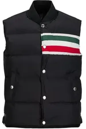 19V69 Italia Steppweste JOSEPH Stilvolle Herren Weste mit Italien-Flaggen-Print, Regular Fit schwarz 3XL