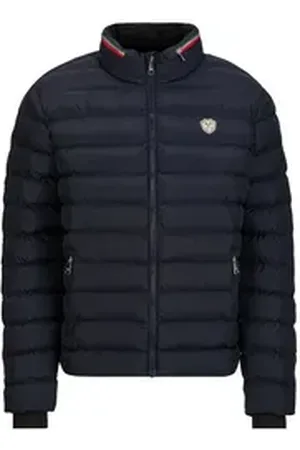19V69 Italia Steppjacke JASON Herren Steppjacke mit Steppmuster und Rippbündchen blau M