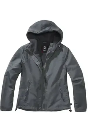 Brandit Brandit Windbreaker Brandit Damen Windbreaker Frontzip schwarz 4XL