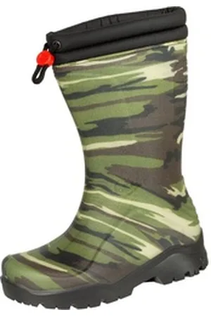 Dunlop _Workwear KIDS Blizzard camouflage Winterstiefel grün 31 EU