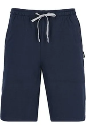 HAJO Jogginghose Premium Komfort (1-tlg) Freizeit / Jogginghose - Baumwolle - Atmungsaktiv blau 52