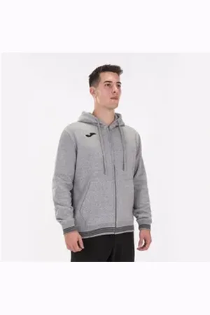Joma Tennisjacke CAMPUS III KAPUZENJACKE grau XS
