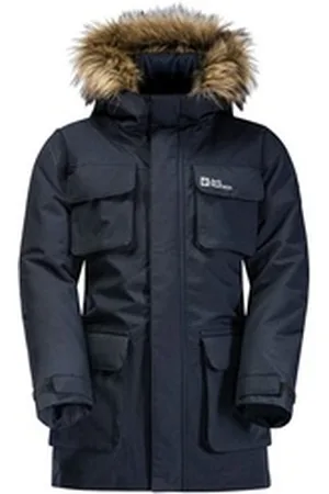 Jack Wolfskin Funktionsparka GLACIER PEAK PARKA K blau 140