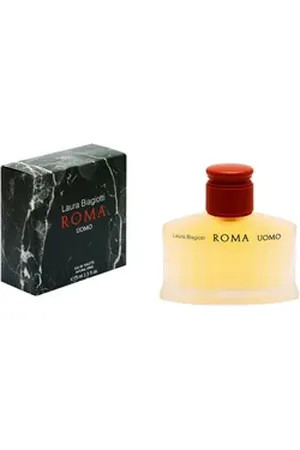 Laura Biagiotti Eau de Toilette Roma Uomo, Glasflakon, Parfüm EDT, Herrenduft