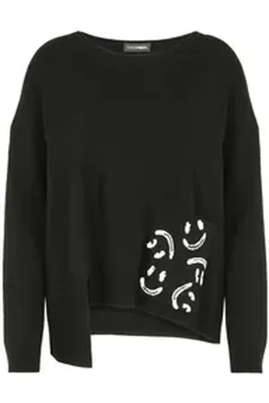 Doris Streich 2-in-1-Pullover schwarz 40