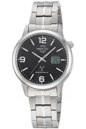 Master Time Funkuhr Expert Titan/Schwarz schwarz