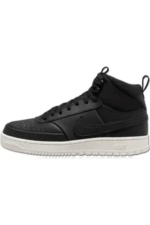 Nike Herren Freizeitschuhe COURT VISION MID WNTR BLACK/BLACK-PHANTOM Sneaker 44 EU