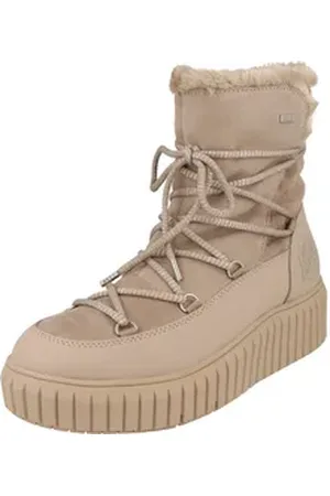 QS by s.Oliver Vegan Damen Schuhe warme Tex Stiefel 5-26436-43 Winterboots Reißverschluss braun 41 EU