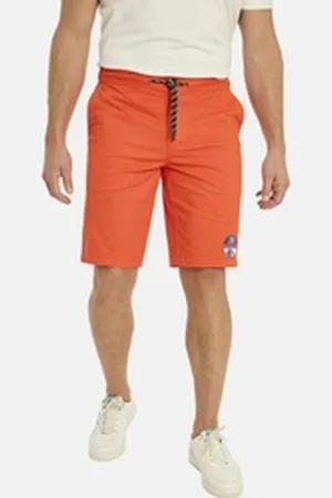 Jan Vanderstorm Bermudas AMFINN mit Kordelzug orange 4XL (70)