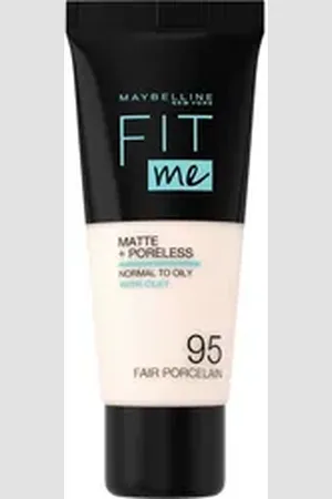 Maybelline NEW YORK Foundation Fit Me! Matte + Poreless Make-Up, mit langanhaltender Formel beige
