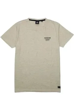 Petrol Industries T-Shirt T-Shirt Kurzarmshirt (1-tlg., 1) beige|braun L