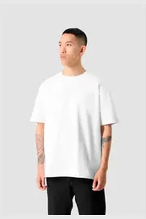 BMW T-Shirt mit geprägtem M Logo auf der Brust weiß XXL