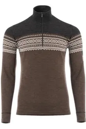 Aclima Strickfleece-Pullover DesignWool Marius Mockneck - Pullover aus Merinowolle für Herren S