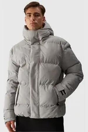 4F Steppjacke grau L