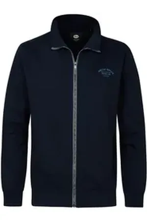 Petrol Industries Sweatjacke Jacke Sweatjacke (1-tlg) blau L