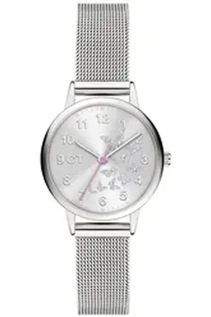 Cool Time Kids Quarzuhr Metall silberfarben