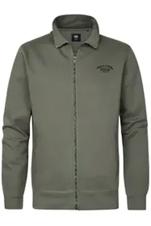 Petrol Industries Sweatjacke Jacke Sweatjacke (1-tlg) grün XXL