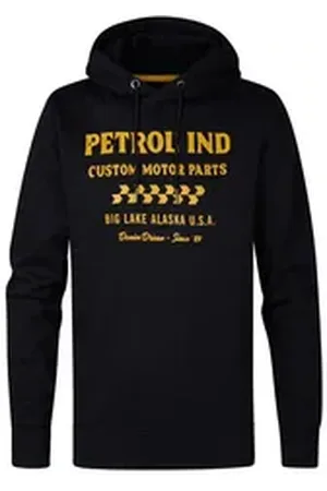 Petrol Industries Hoodie Kapuzenpullover Sweat Hoodie (1-tlg) schwarz L