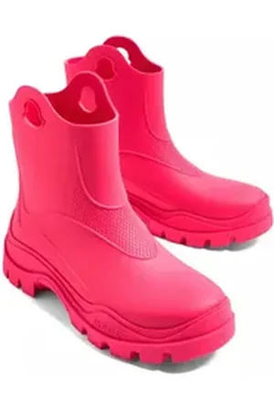 Moncler Misty Rain Boots Stiefeletten Gummistiefel Robuste EVA-Profilsohle, optimalen Halt auf rutschigen Oberflächen rosa 40