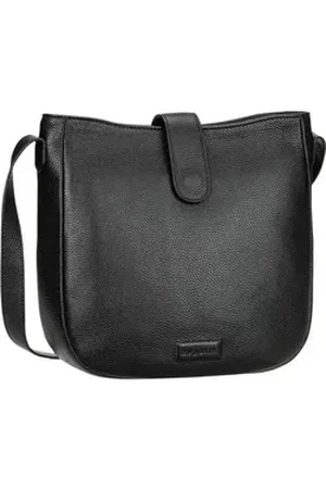 Bugatti Umhängetasche Elsa Ladies Bag II, Beuteltasche schwarz